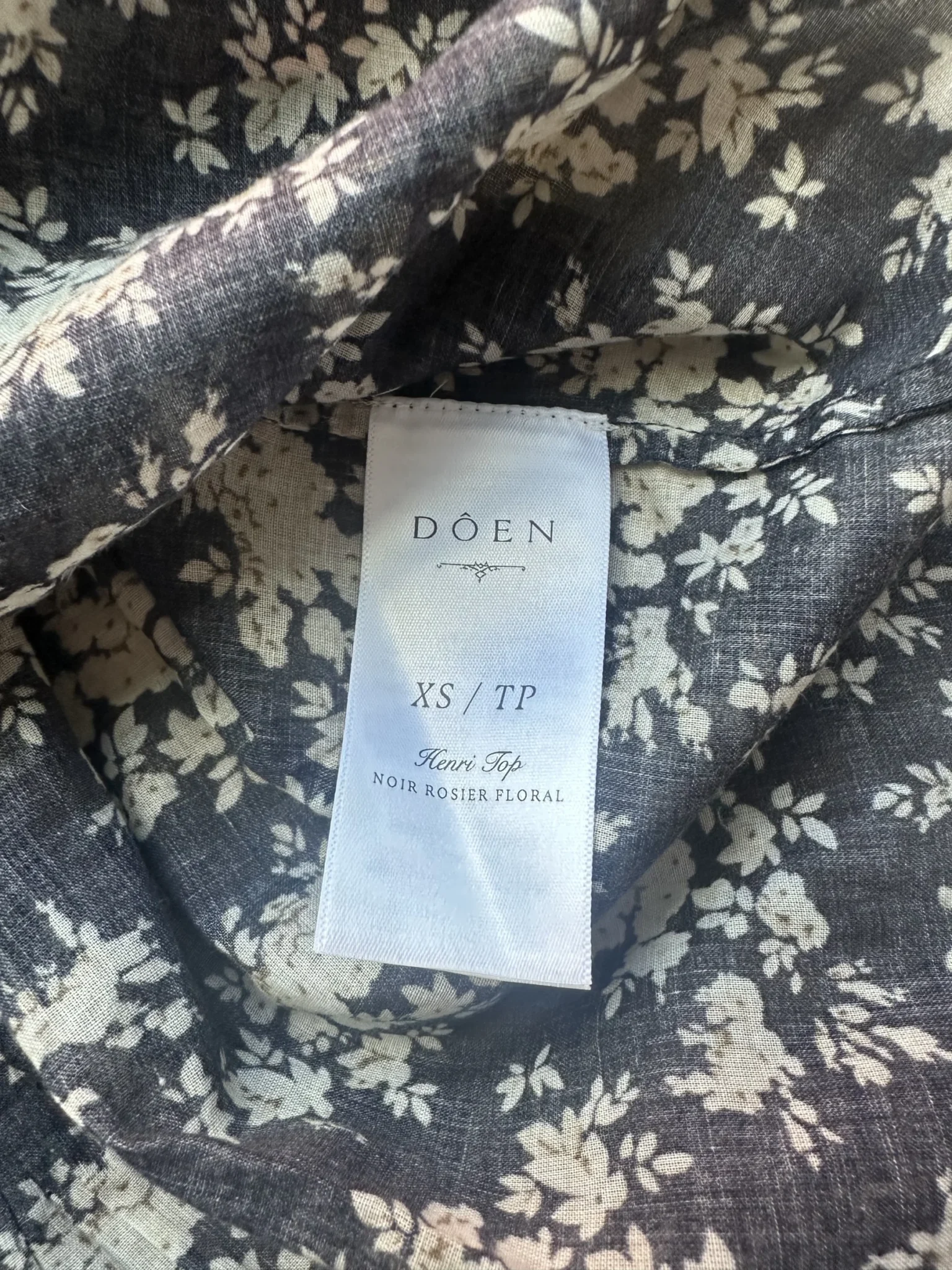 Image for DÔEN Henri Blouse XS