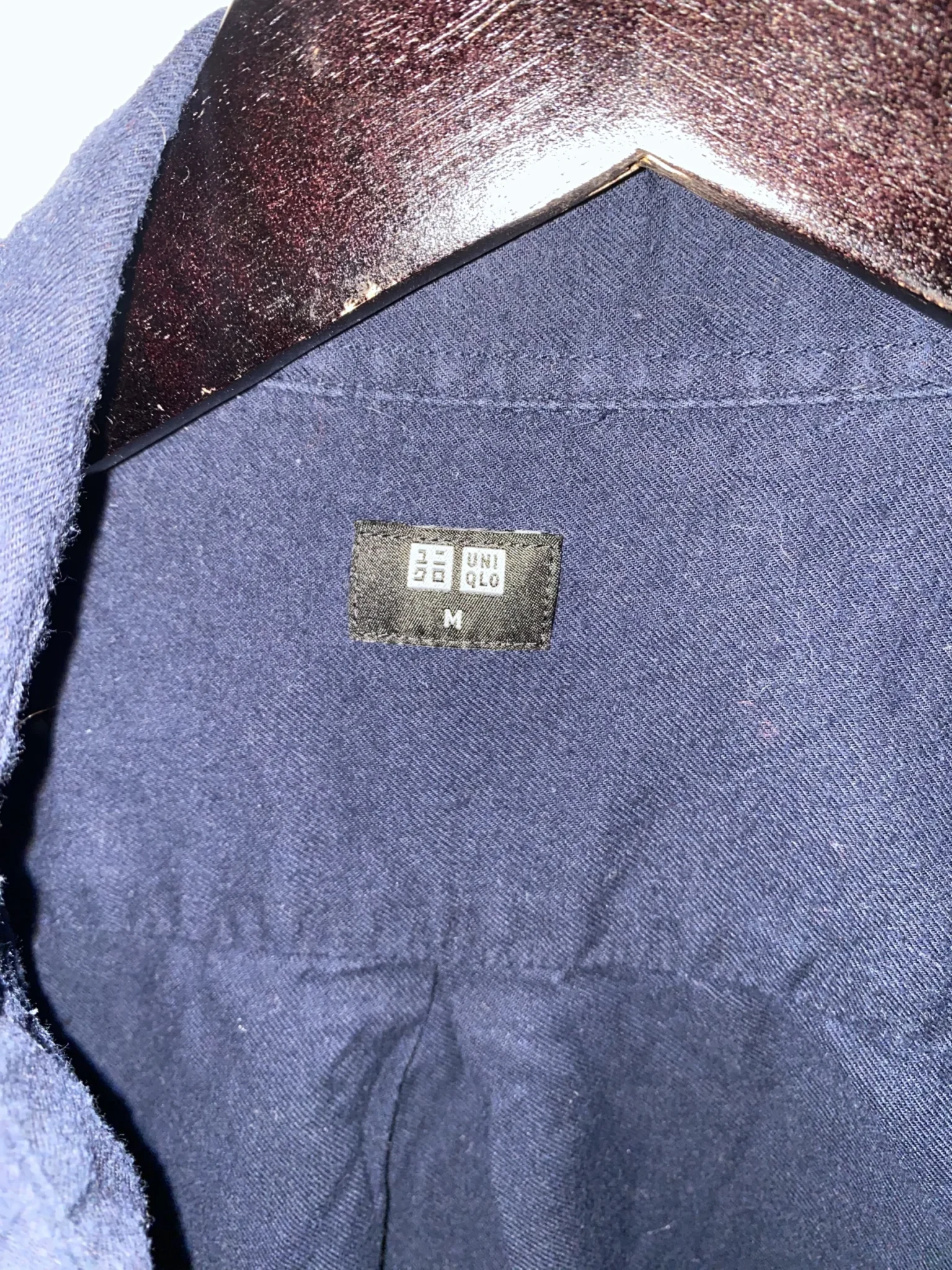 Image for Chemise Uniqlo bleu marine foncé – Taille M