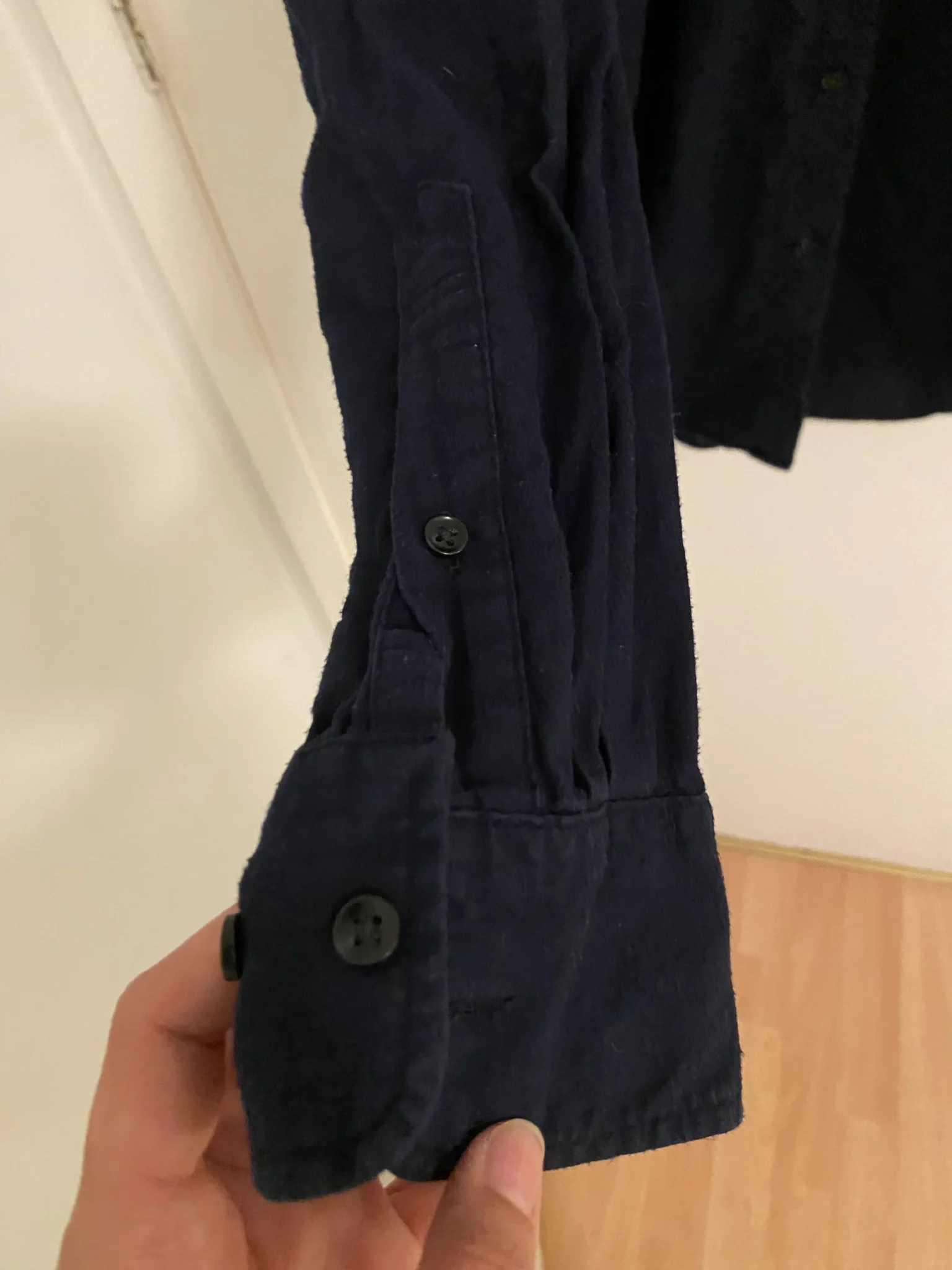 Image for Chemise Uniqlo bleu marine foncé – Taille M