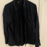 Thumbnail for Chemise Uniqlo bleu marine foncé – Taille M