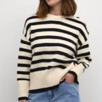 Thumbnail for ♥️KAFFE sailor-style jumper