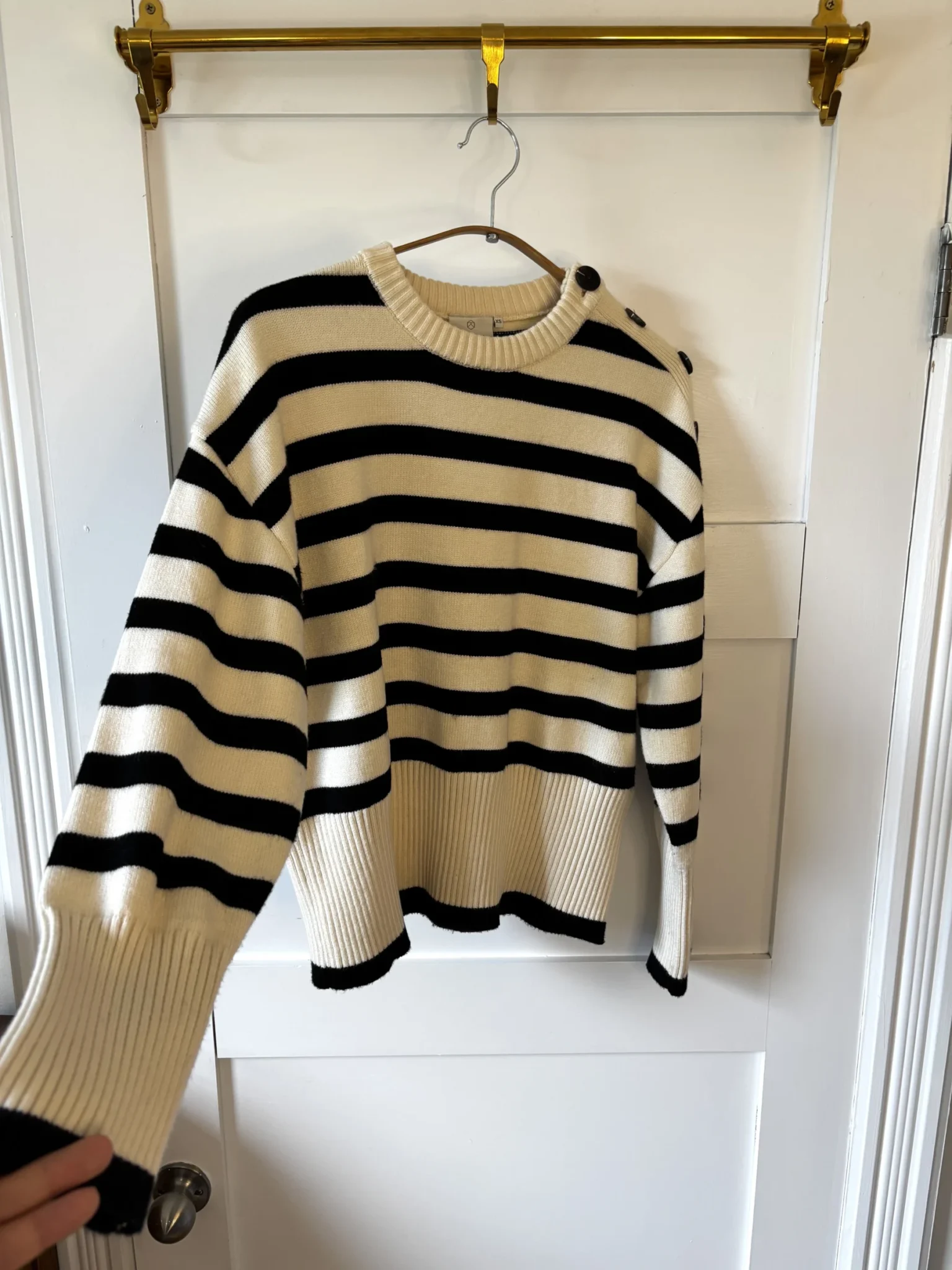 Image for ♥️KAFFE sailor-style jumper