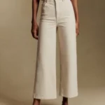 Thumbnail for Ecru jeans – LE CROP (Sézane)