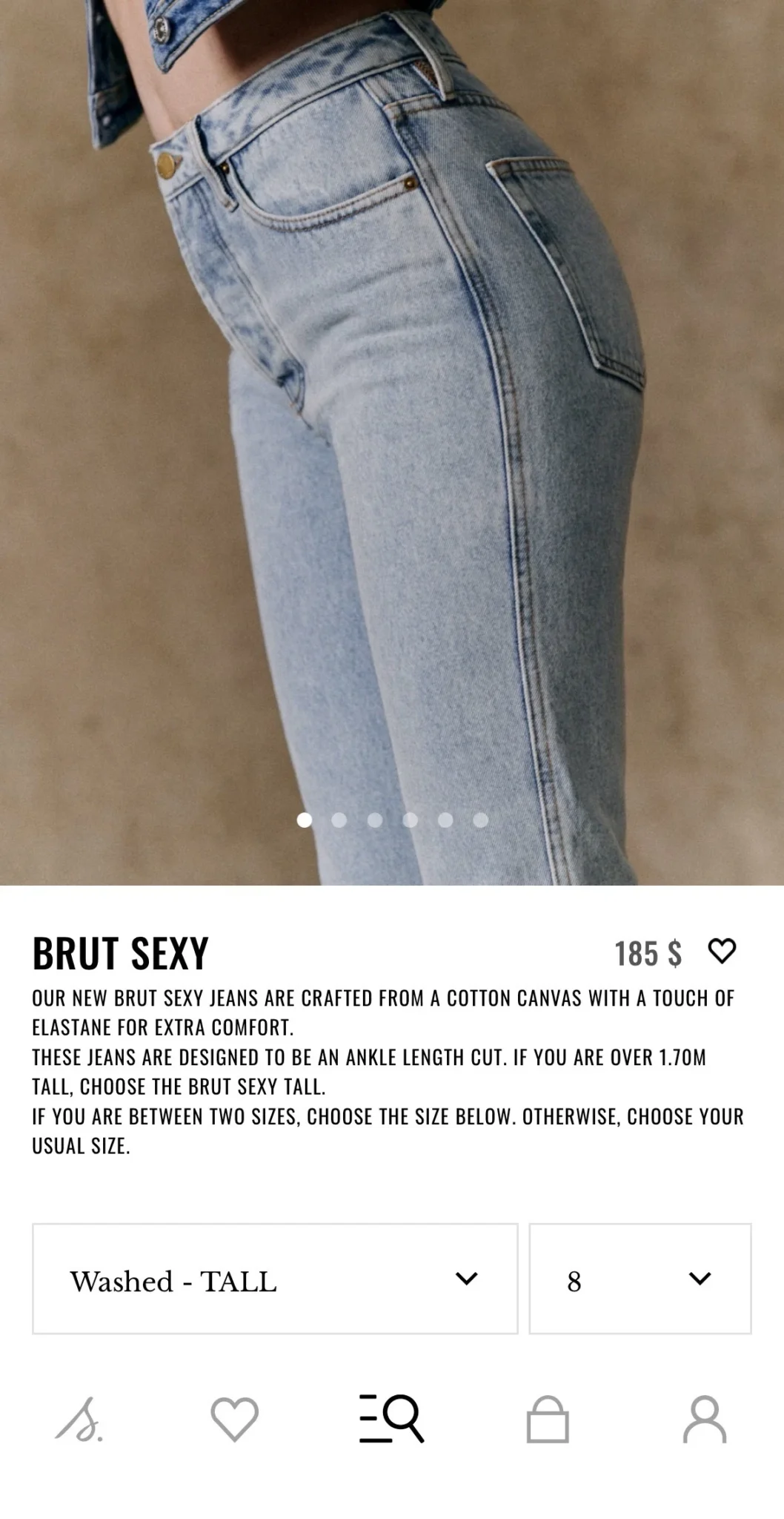 Image for Jeans BRUT SEXY de Sézane
