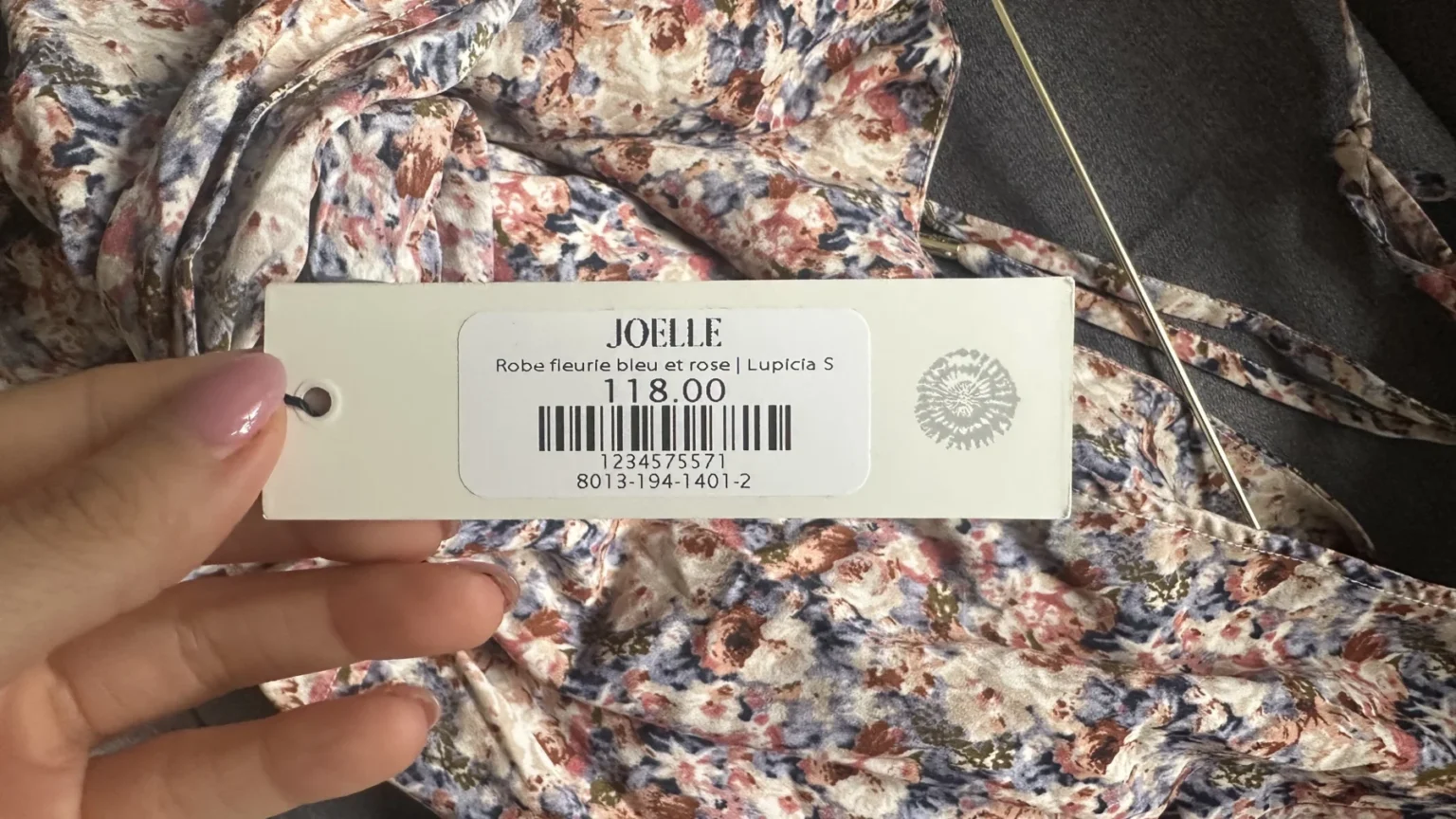 Image for Robe Lupicia, fleurie bleu et rose