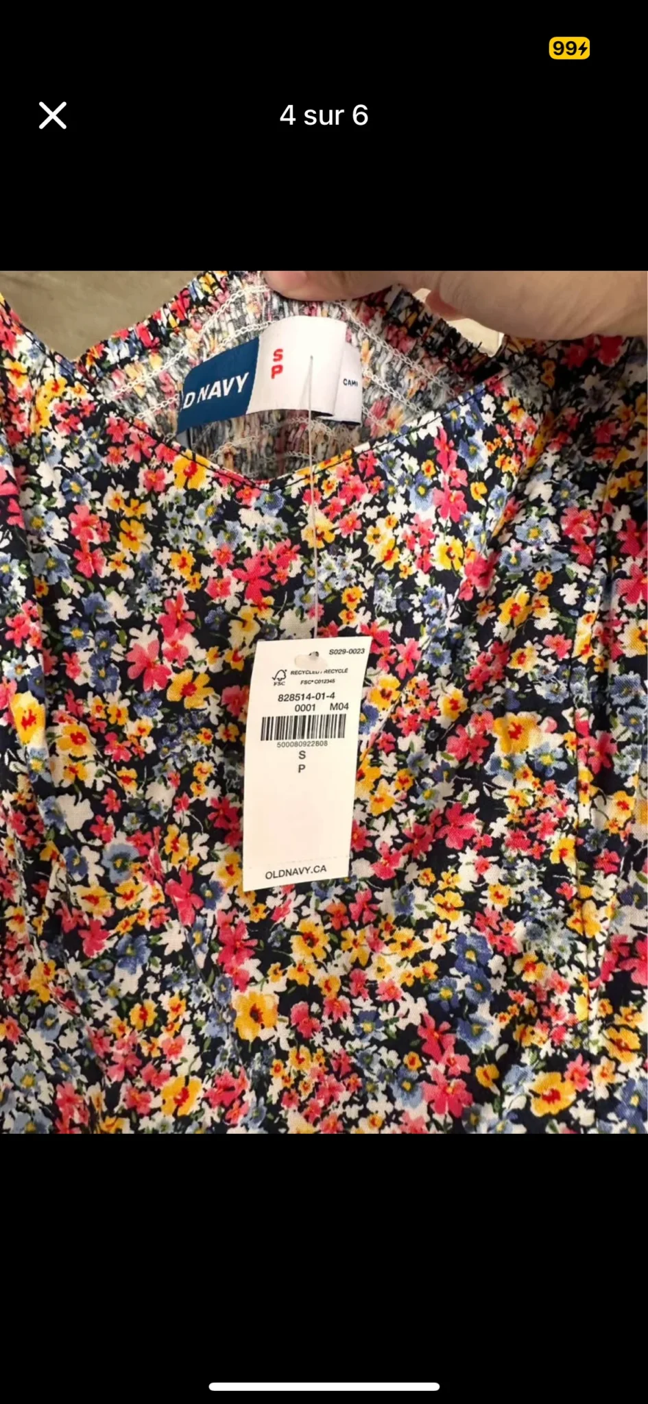 Image for Stunning Old Navy women’s dress – size small, with original label, never worn