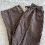 Featured thumbnail for Djerf Avenue trousers, 100% linen