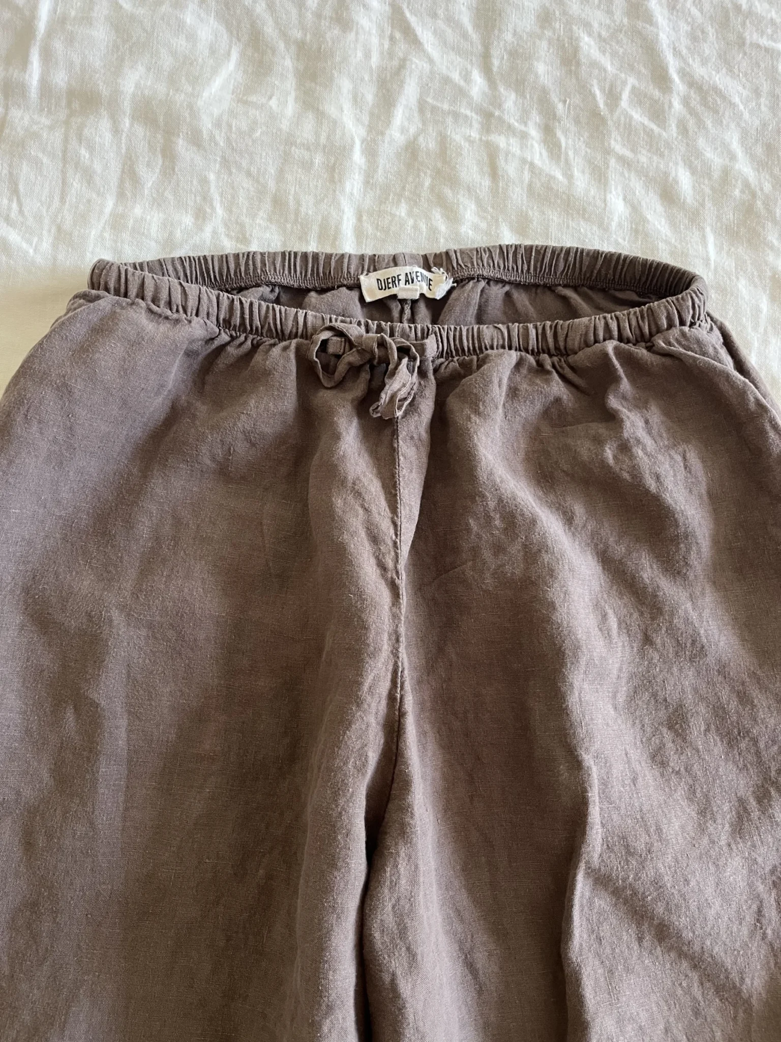 Image for Djerf Avenue trousers, 100% linen