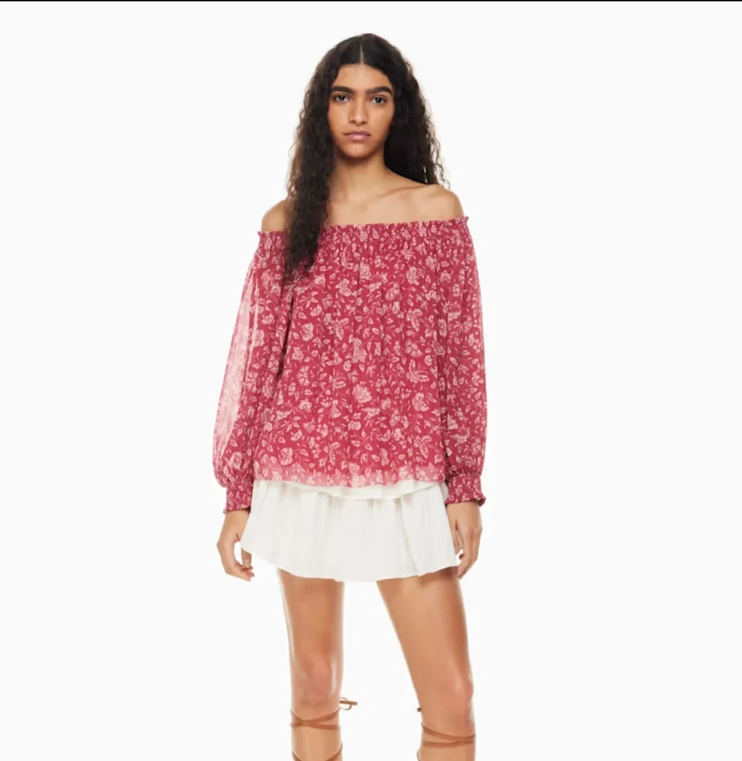 ✨️Baisse de prix!🌷Blouse Siena - Little Moon Aritzia seconde main