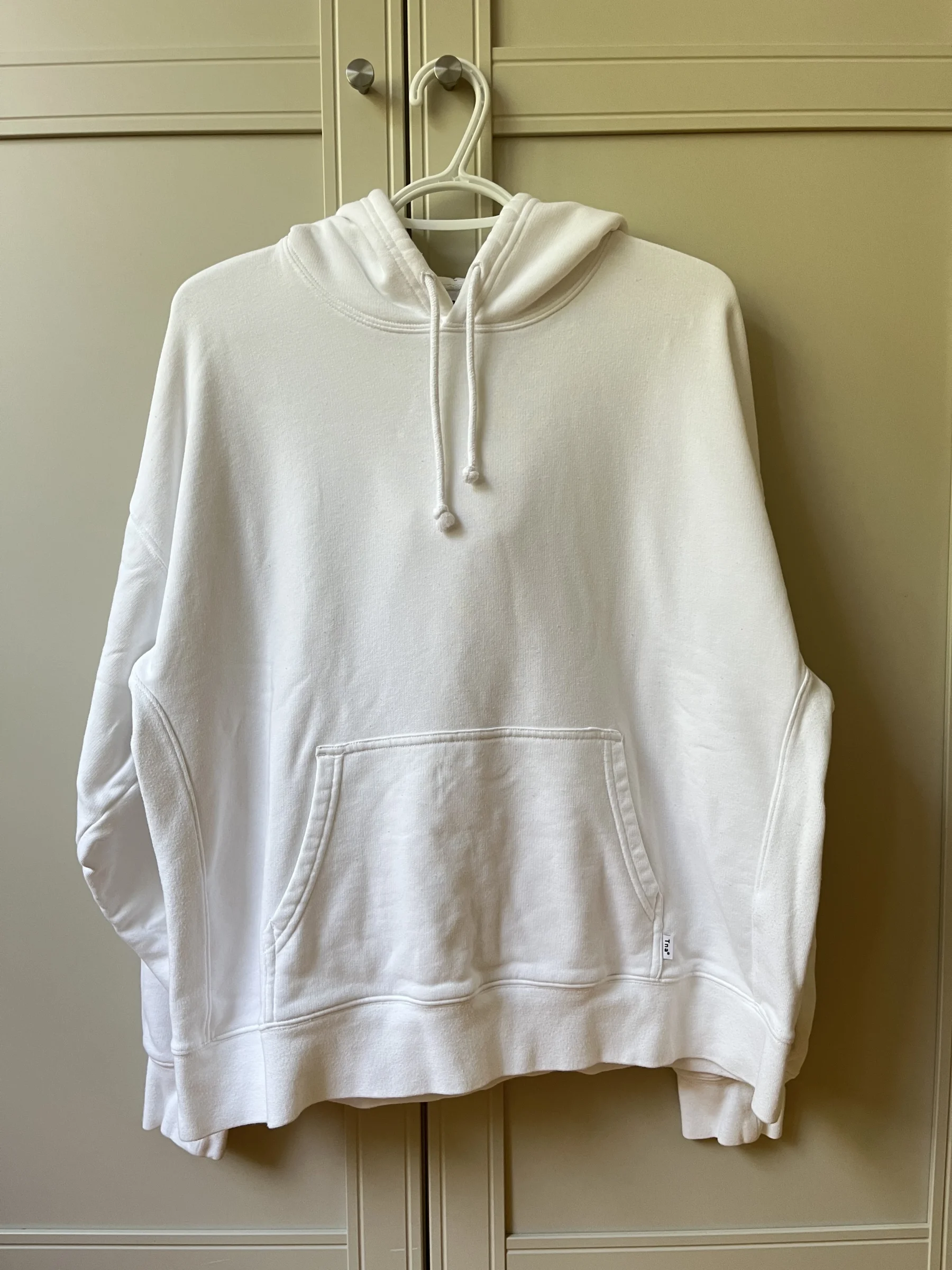 Coton ouate blanc oversized Aritzia Aritzia seconde main