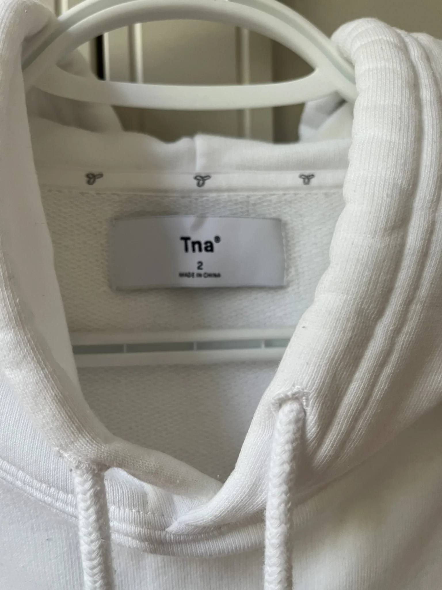 Image for Coton ouate blanc oversized Aritzia