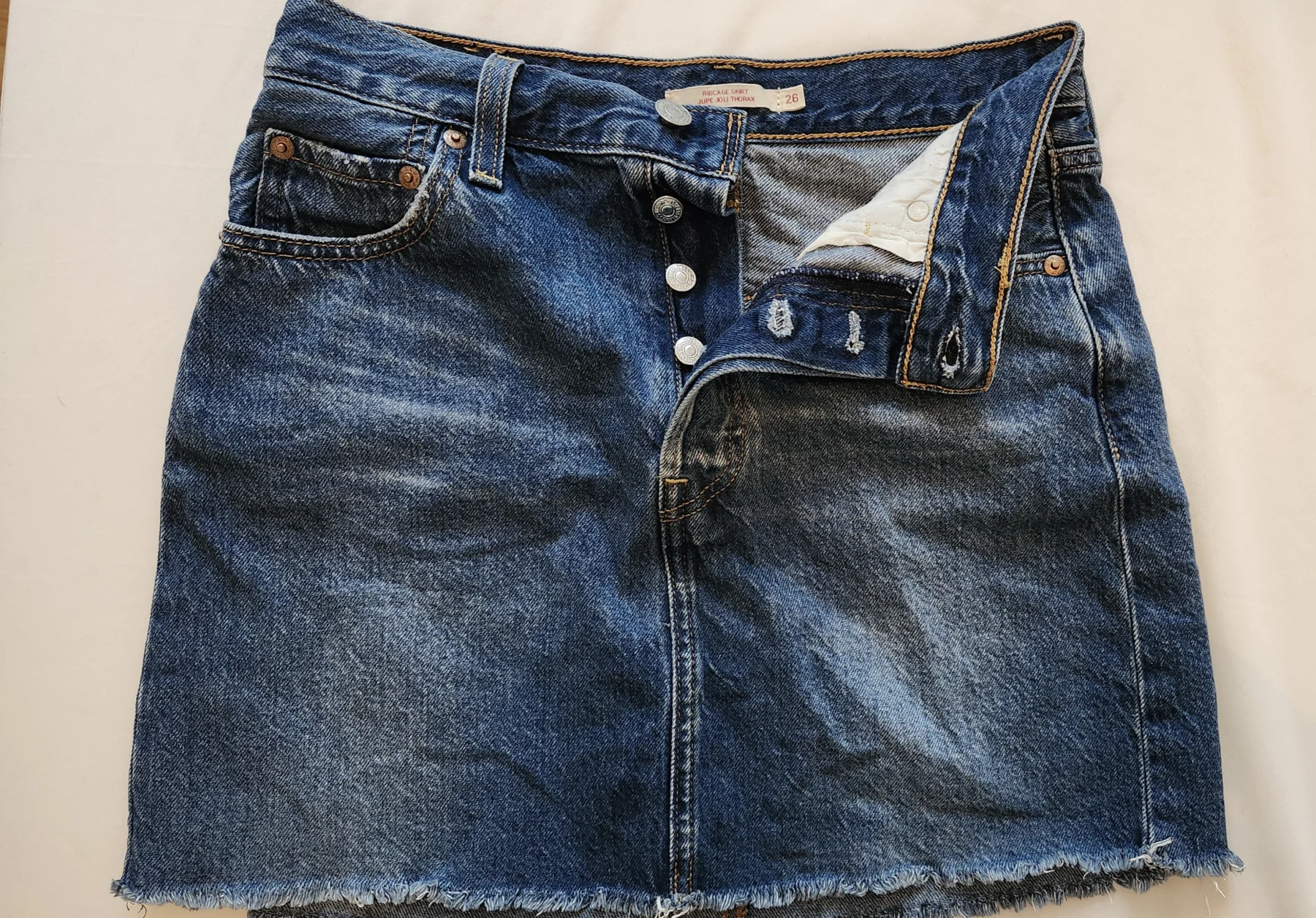 LEVI'S - Jupe Ribcage Levis seconde main