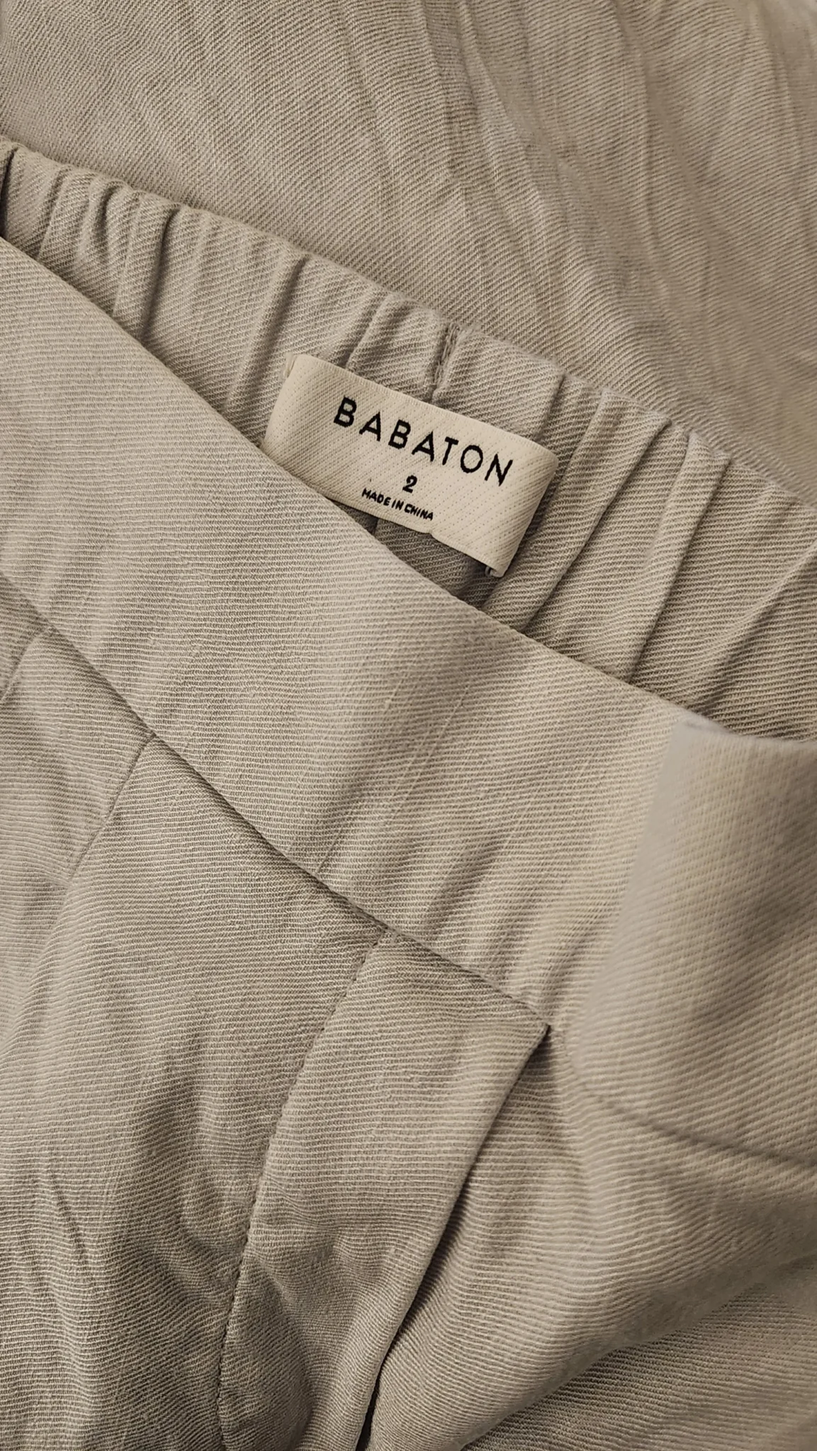 Image for ARITZIA - BABATON pantalon mélange de lin