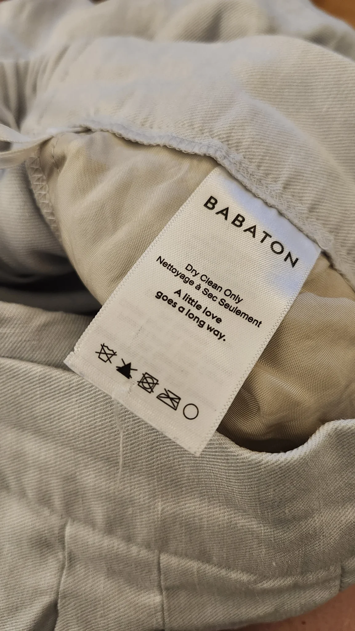 Image for ARITZIA - BABATON pantalon mélange de lin