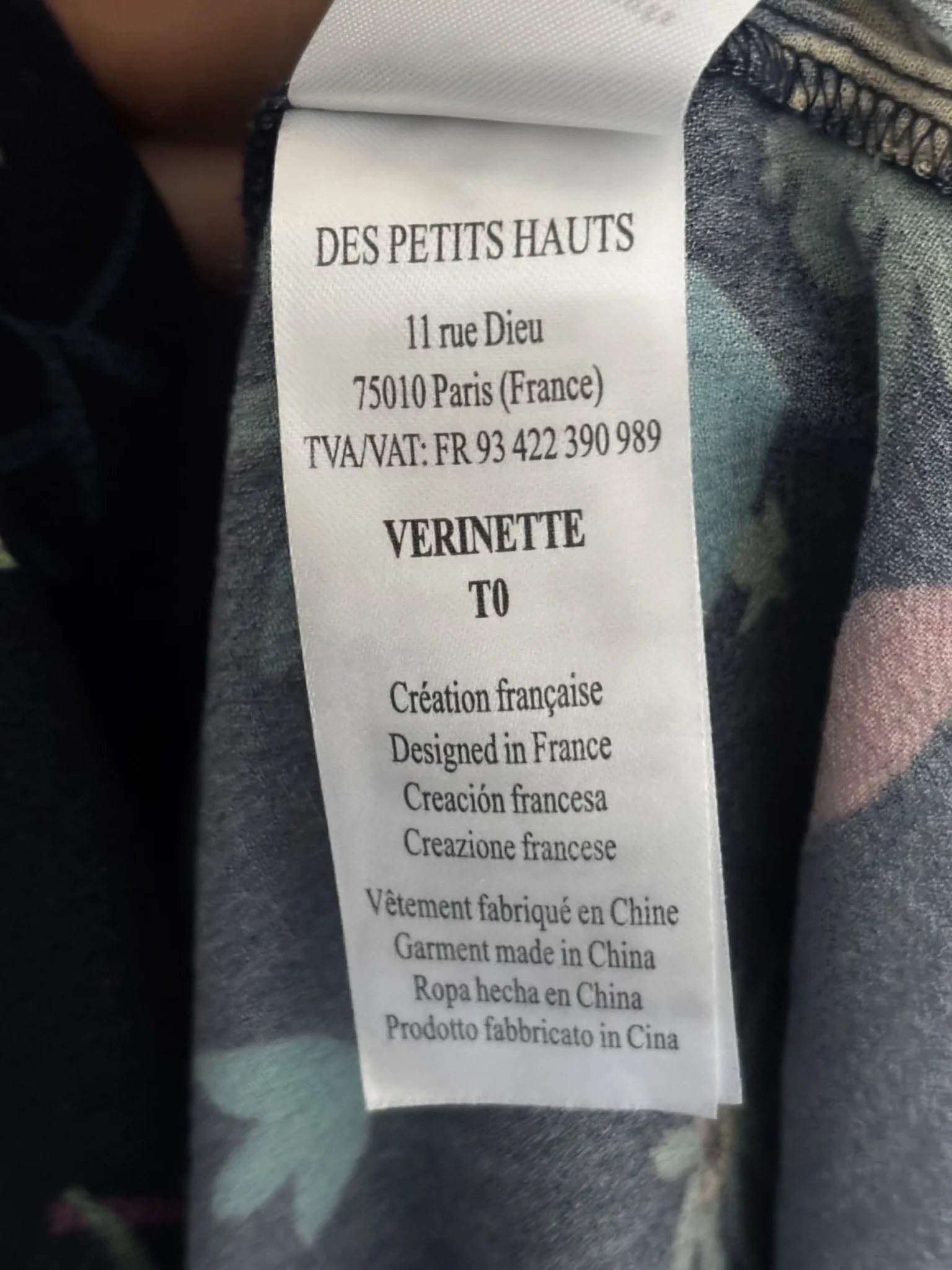 Image for ♥️Robe modèle Verinette DES PETITS HAUTS