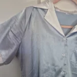 Thumbnail for Light blue pyjama top, size Small