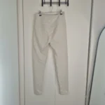 Thumbnail for Beige high-waisted leggings, size Small