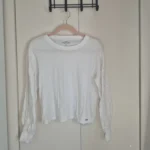 Featured thumbnail for Hollister white jumper, size XS