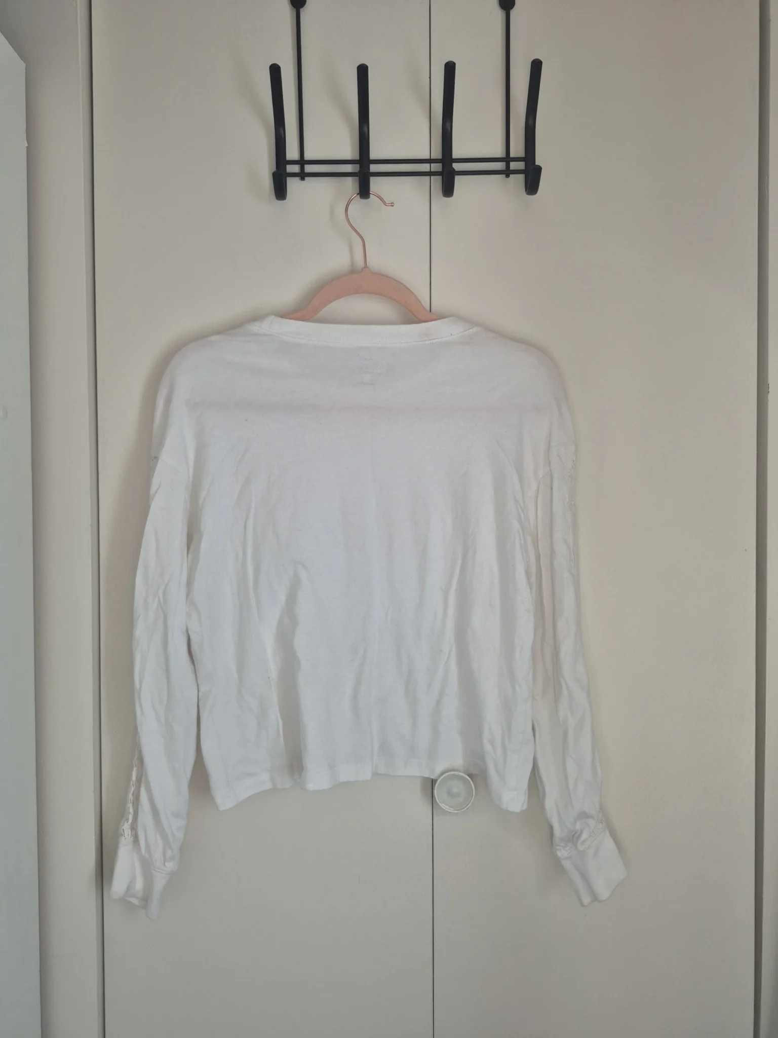Image for Hollister white jumper, size XS