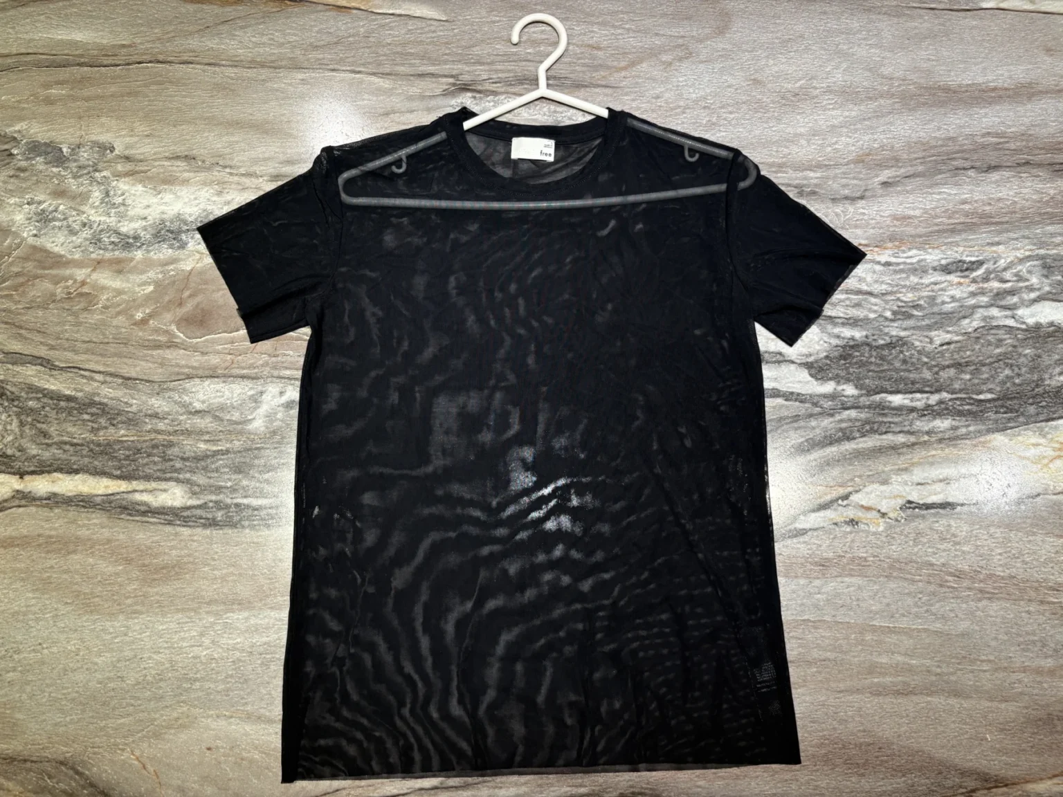 Featured image for Black ribbed jumper