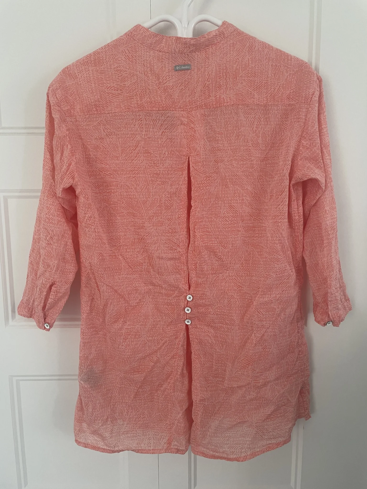 Image for Blouse estivale Columbia corail – Grandeur Petit (S)