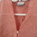 Thumbnail for Blouse estivale Columbia corail – Grandeur Petit (S)