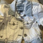 Thumbnail for Vintage! Merveilleux coat jeans crop top guess 2009