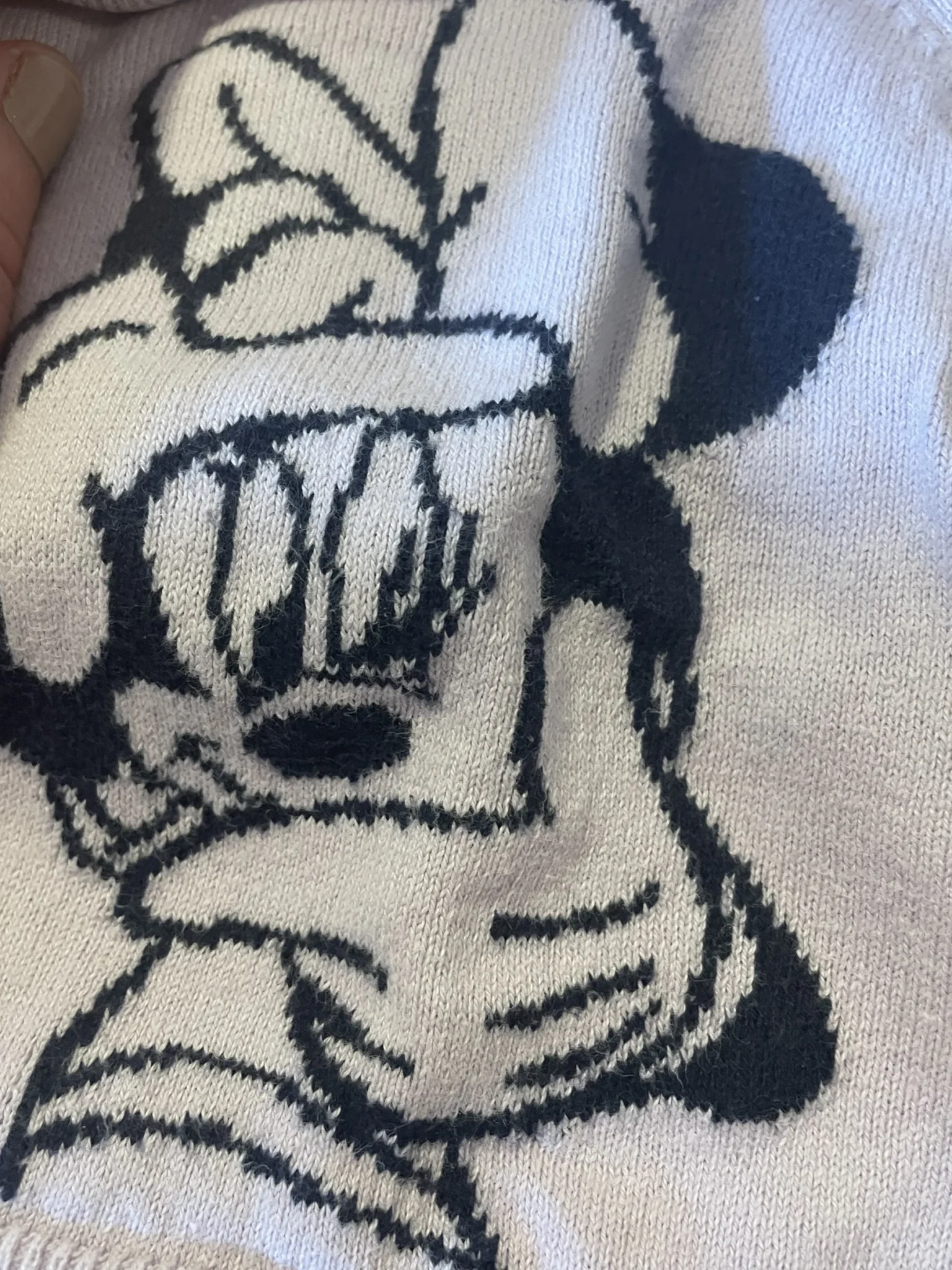 Image for Minnie Mouse 100% cotton jumper, sizes 12–18, runs very small