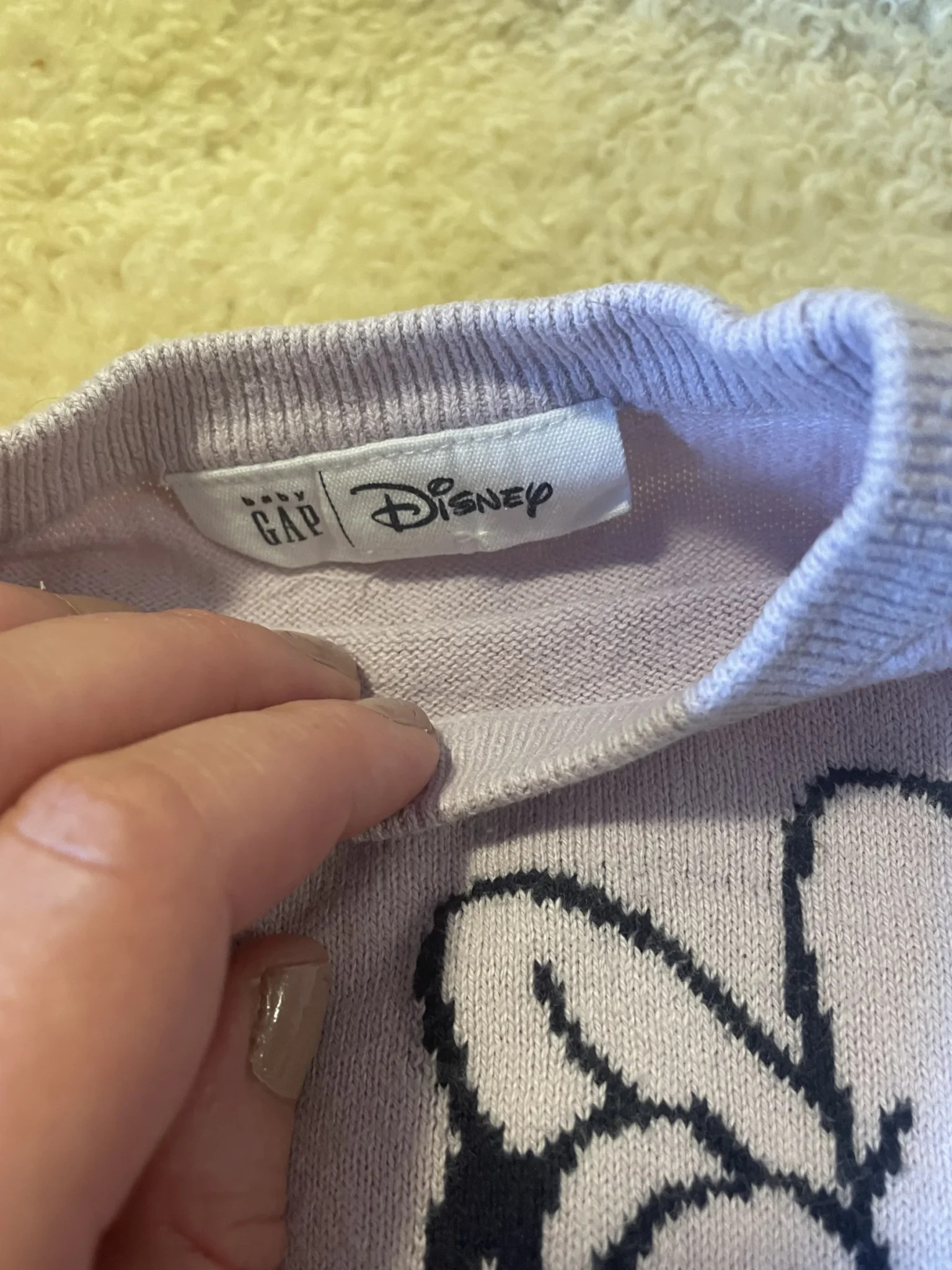Image for Minnie Mouse 100% cotton jumper, sizes 12–18, runs very small