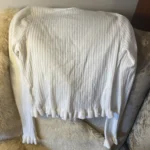 Thumbnail for Off-white cardigan, size small