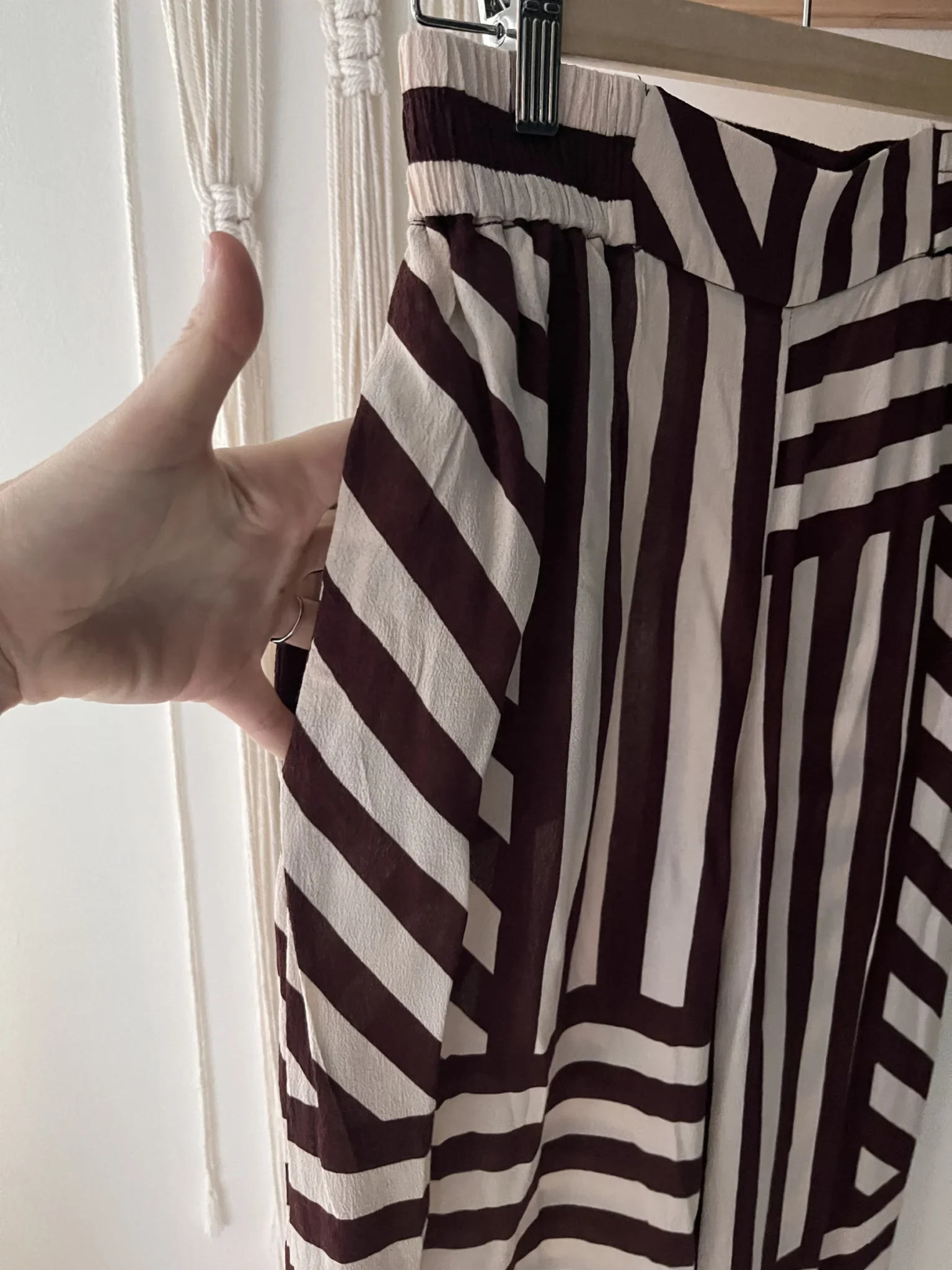Image for Mango printed trousers