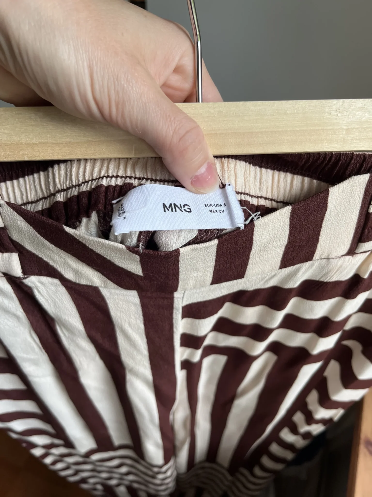 Image for Mango printed trousers