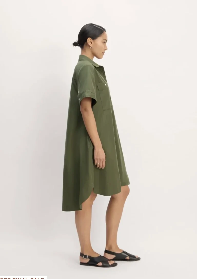 Image for ♥️EVERLANE olive shirt dress