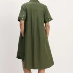 Thumbnail for ♥️EVERLANE olive shirt dress