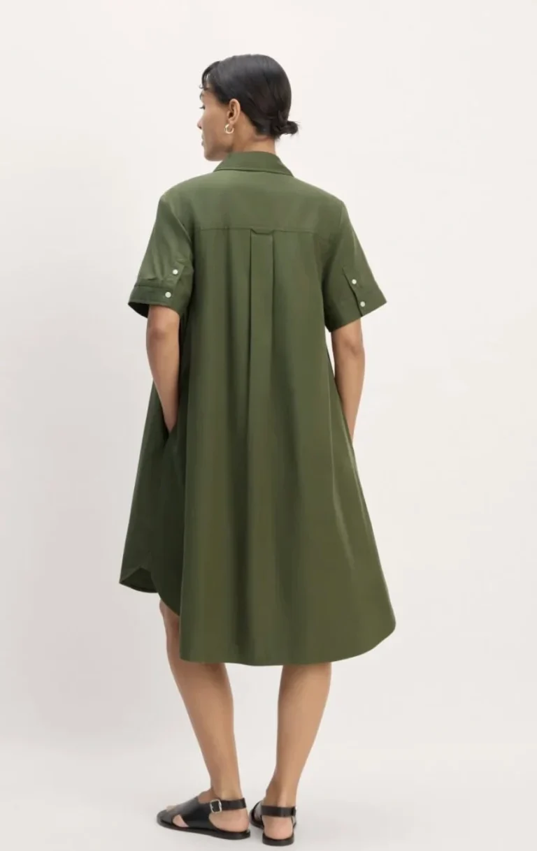 Image for ♥️EVERLANE olive shirt dress