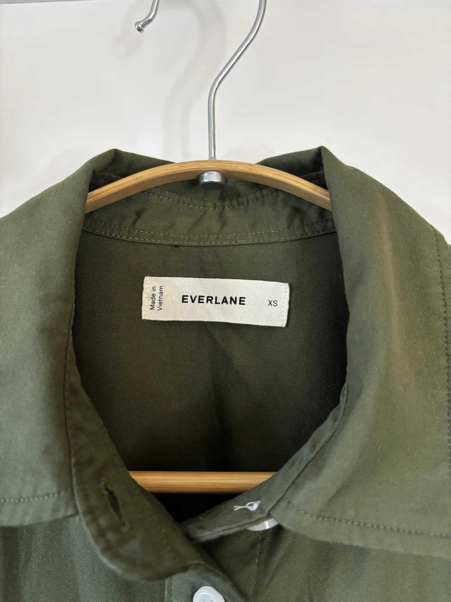 Image for ♥️EVERLANE olive shirt dress