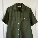 Thumbnail for ♥️EVERLANE olive shirt dress