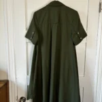 Thumbnail for ♥️EVERLANE olive shirt dress
