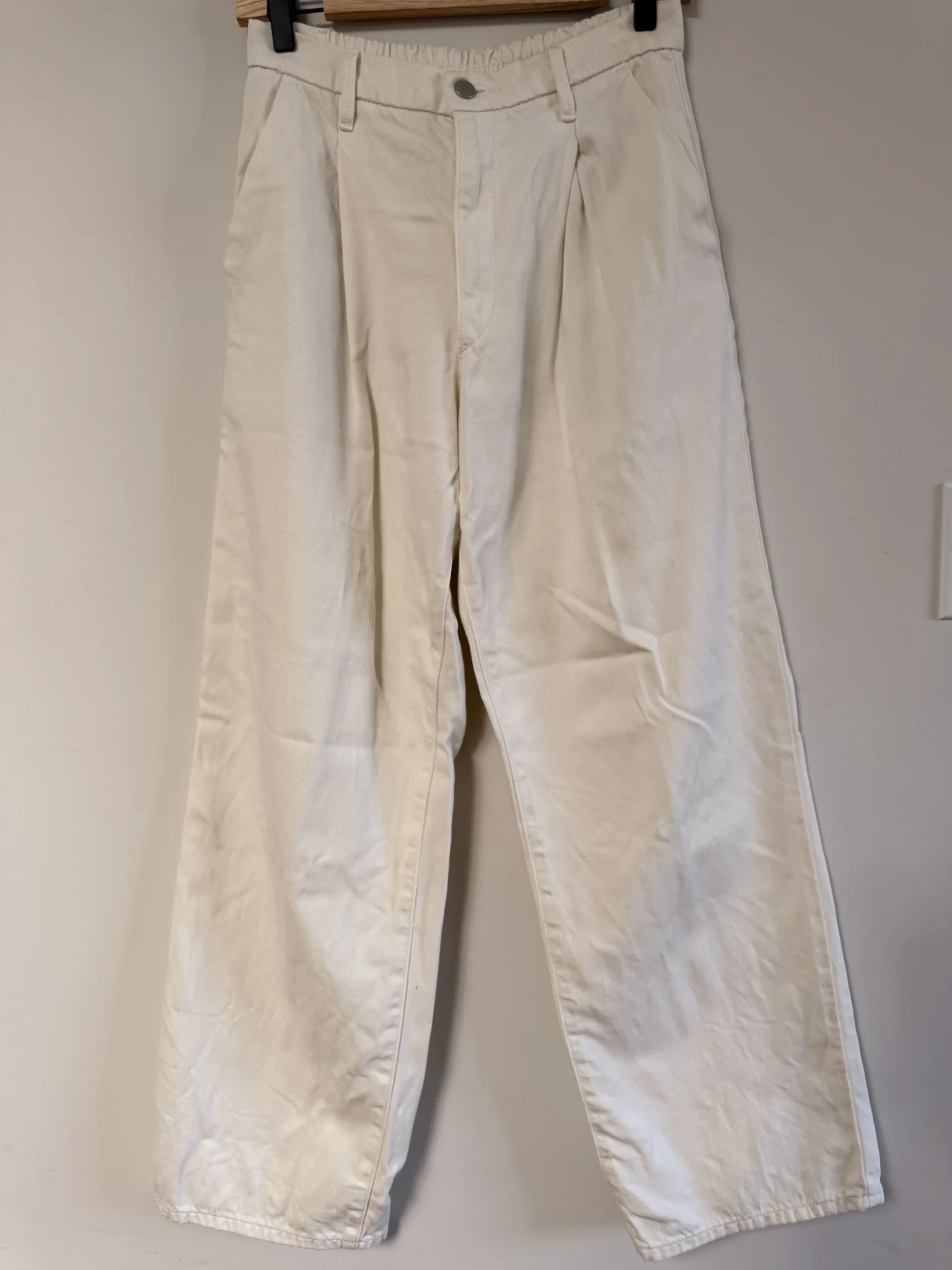 Image for Uniqlo wide-leg trousers
