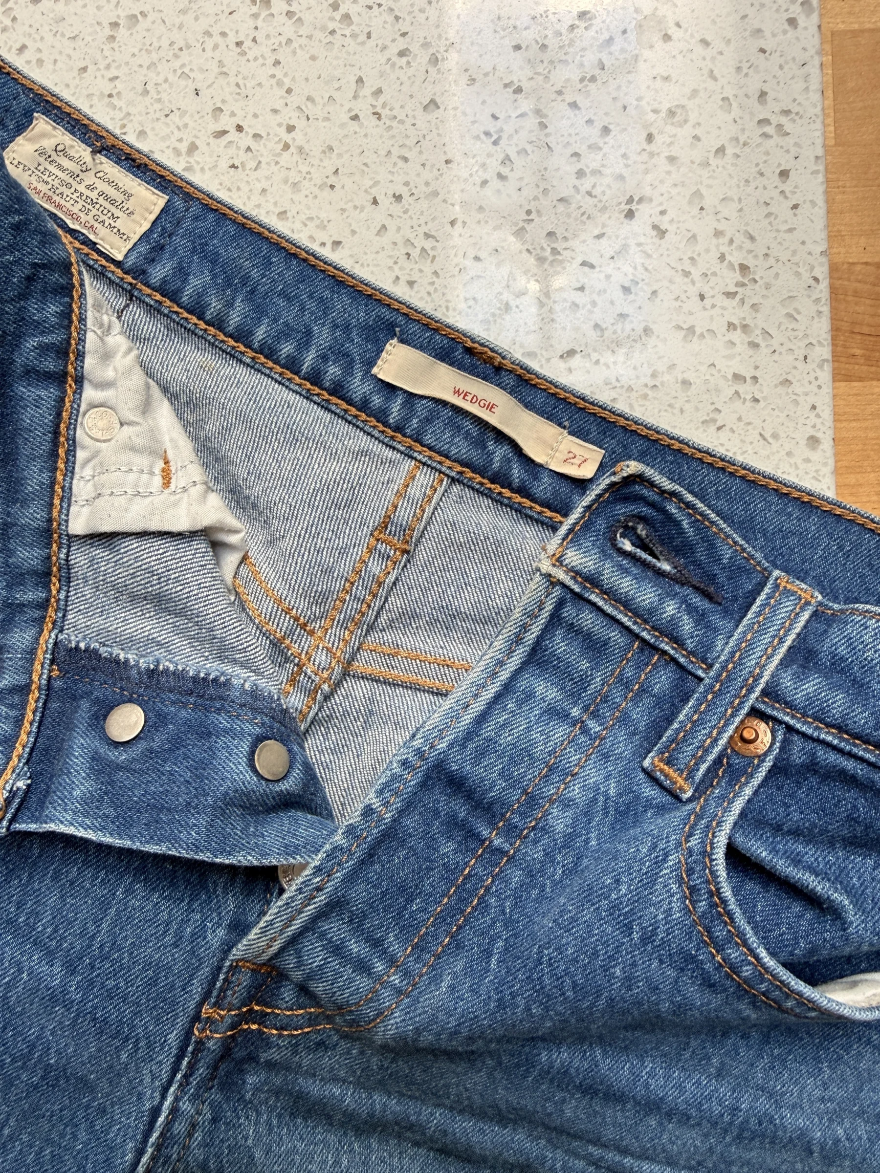 Levis wedgie jeans Levis seconde main