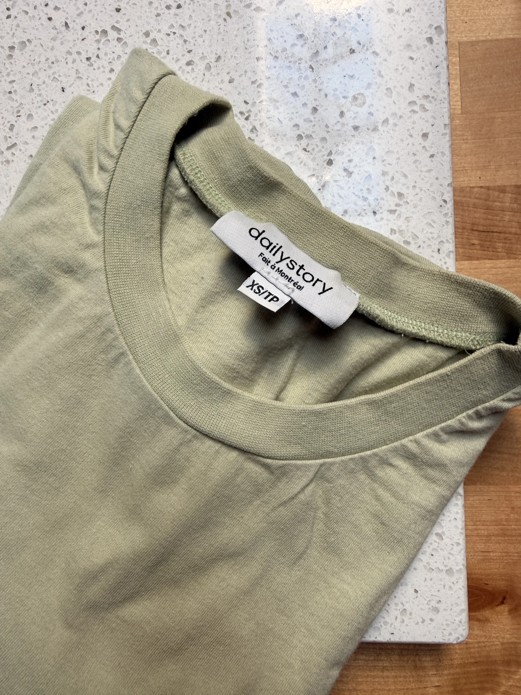 T-shirt uni oversized Dailystory Daily Story seconde main