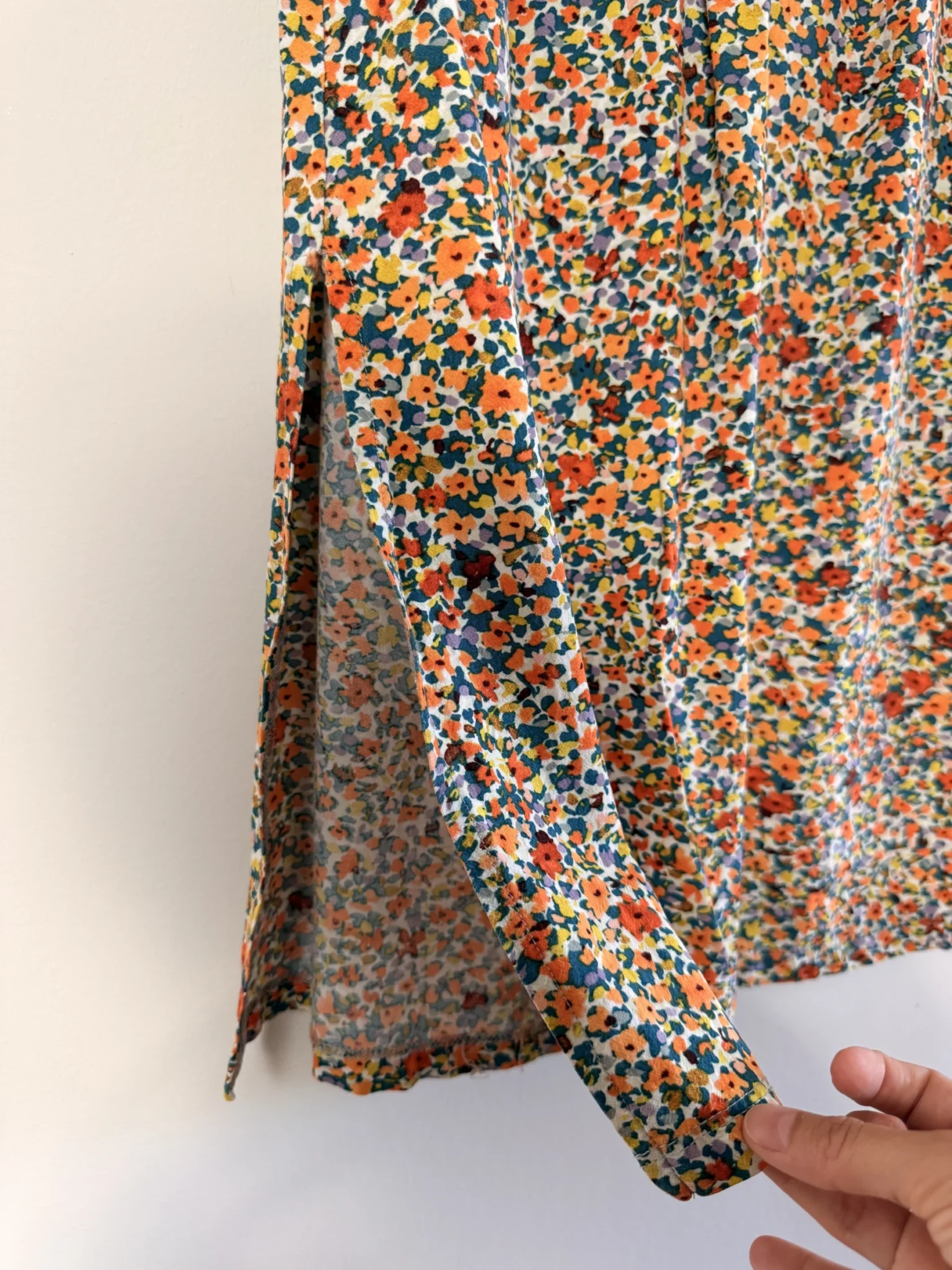 Image for Daily Story floral skirt