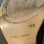 Thumbnail for Black suede Vince Camuto mules – Size 8M/38