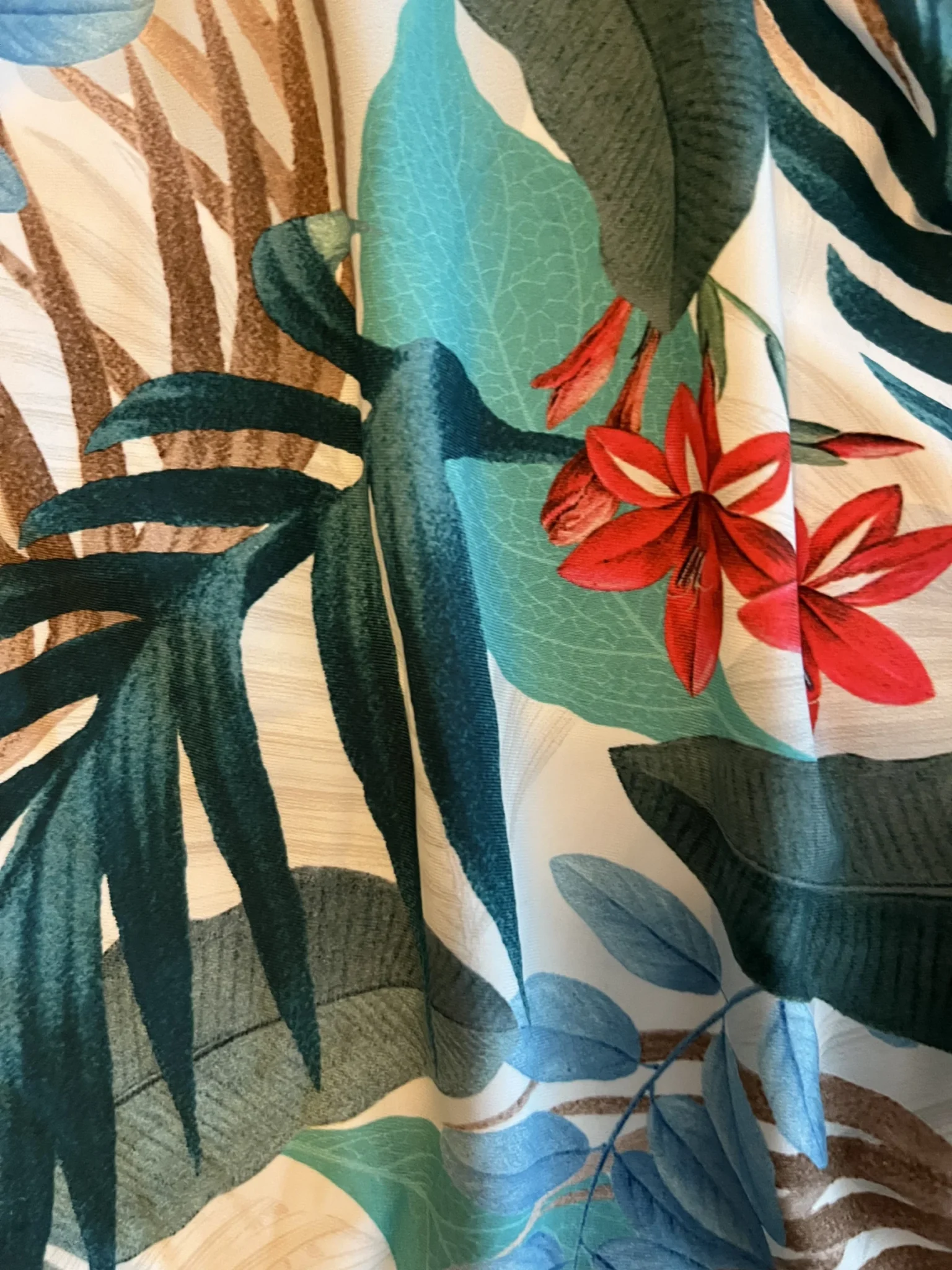 Image for Floral swimsuit top