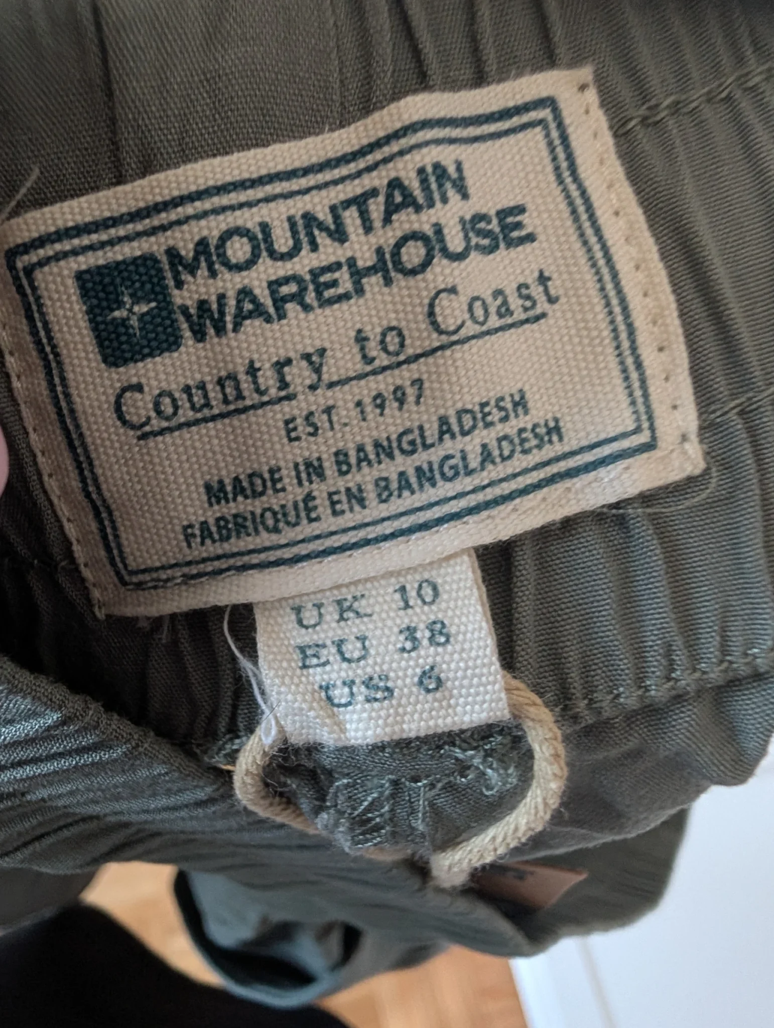 Image for Khaki shorts