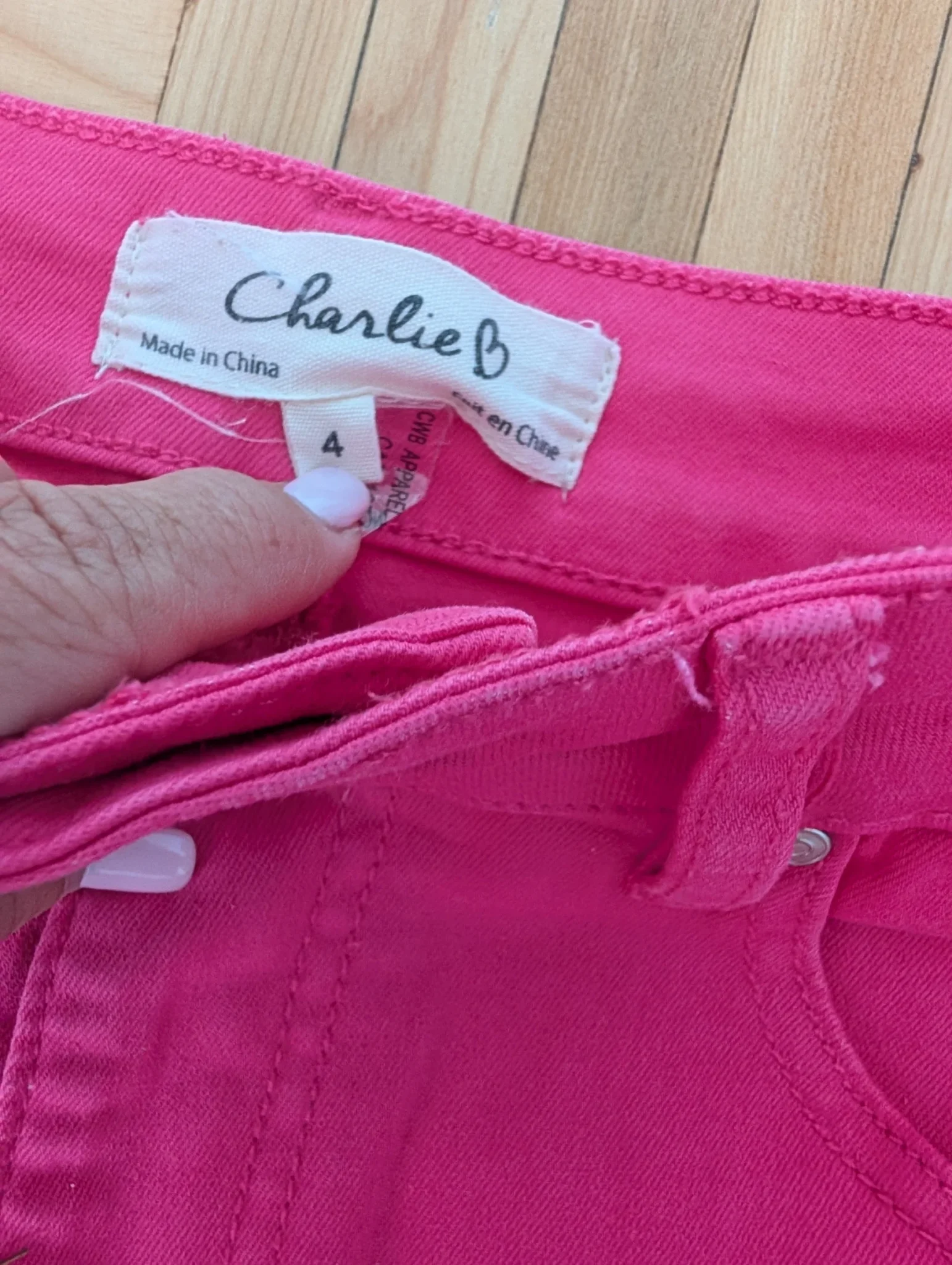 Image for Charlie B jeans, length 25