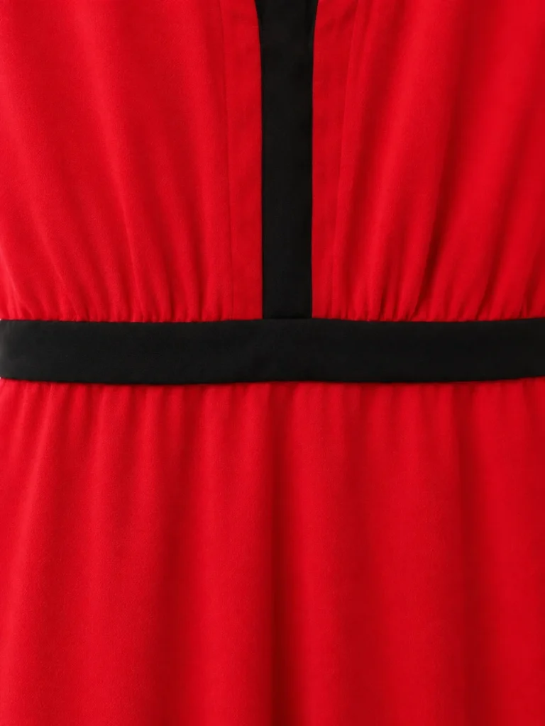 Image for BCBGMAXAZRIA fuchsia red dress