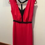 Thumbnail for BCBGMAXAZRIA fuchsia red dress