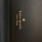 Thumbnail for Kate Spade New York – Black Flap Crossbody in black leather
