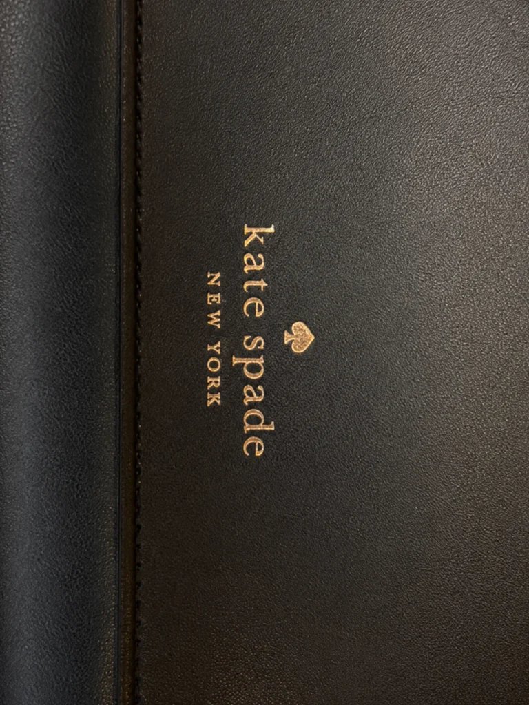 Image for Kate Spade New York – Black Flap Crossbody in black leather